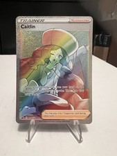Caitlin 213/198 SWSH Chilling Reign Rainbow Secret Rare Card Near Mint Condition on eBay