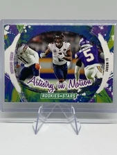 2024 Rookies & Stars DJ Moore Artistry In Motion Card #AIM-DME Chicago Bears