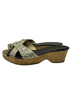 Jimmy Choo Sandals/37/Beg BFY63