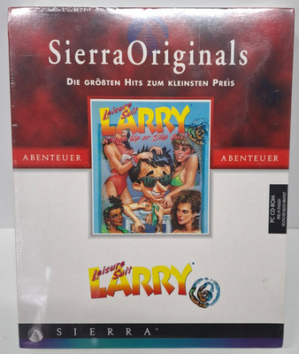 Leisure Suit Larry - Shape up or slip out - Sierra Originals - (Neuware & OVP)