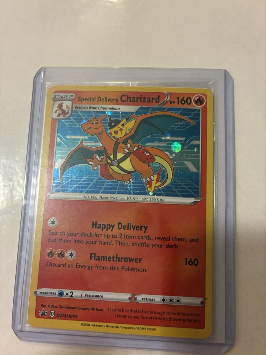 ポケモンカード Special Delivery Charizard Special Delivery Charizard Promo Card SWSH 075 Pokemon