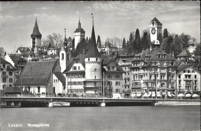 Luzern LU Museggtuerme