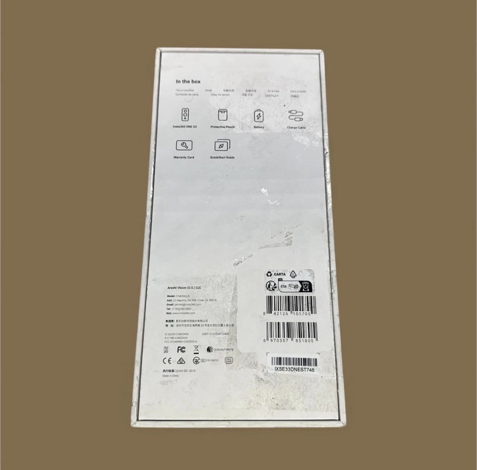 Insta360 ONE X2 Pocket 360 Steady Cam, Waterproof Action Camera - Image 3 of 4