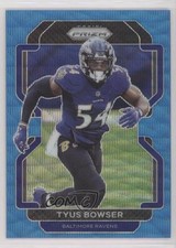 2021 Panini Prizm Blue Wave Prizm 185/199 Tyus Bowser #286 0s23