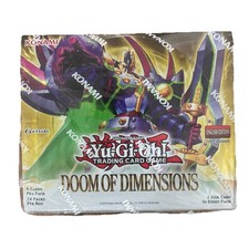 YuGiOh! Doom of Dimensions - Booster Box Factory Sealed 1st Edition - 24 Packs