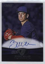 2023 Onyx Premium Blue 48/125 Bobby Miller #OPBM Auto 0j81