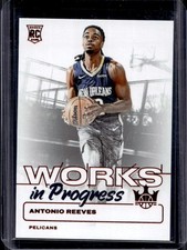 2024-25 Panini Court Kings Antonio Reeves Work in Progress RC Ruby Rookie #/149