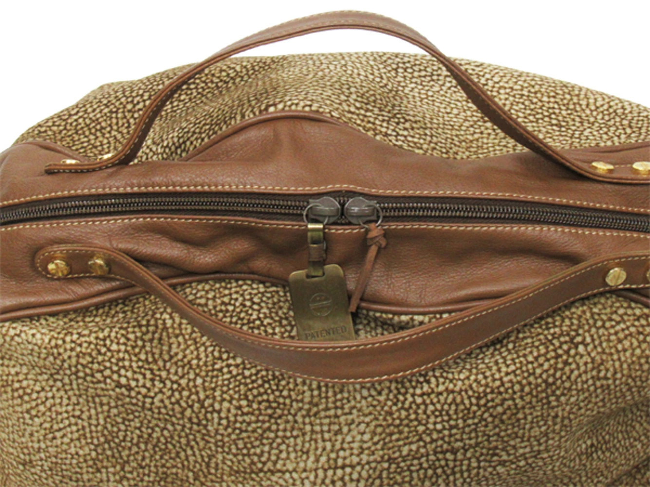 Great Thanksgiving Borbonese BORBONESE Boston bag… - image 4