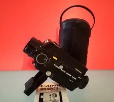 Vintage Design-Canon Auto Zoom 318M. Super 8 Movie Camera  Case/ good condition