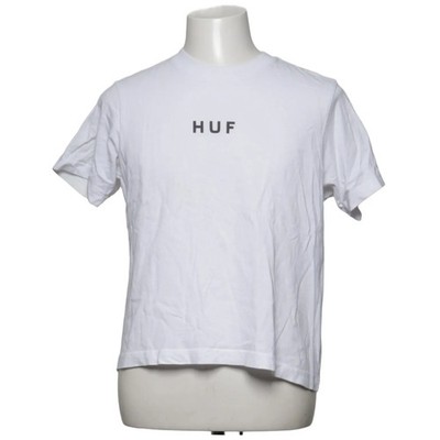 HUF, T-shirt, Größe: S, Weiß, Baumwolle, Print, Herren #vyU