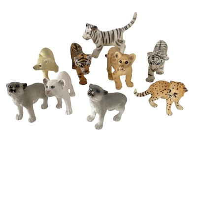 Schleich Young Animals Cubs Cats Set Of 9