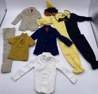LOT VTG 1960’s KEN Mattel Clothing Polo Blazer Dress Shirt Corduroy Pants #794