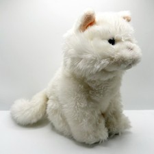 Webkinz Signature White Persian Cat Pre Owned NO CODE Stuffed Animal Plush EUC