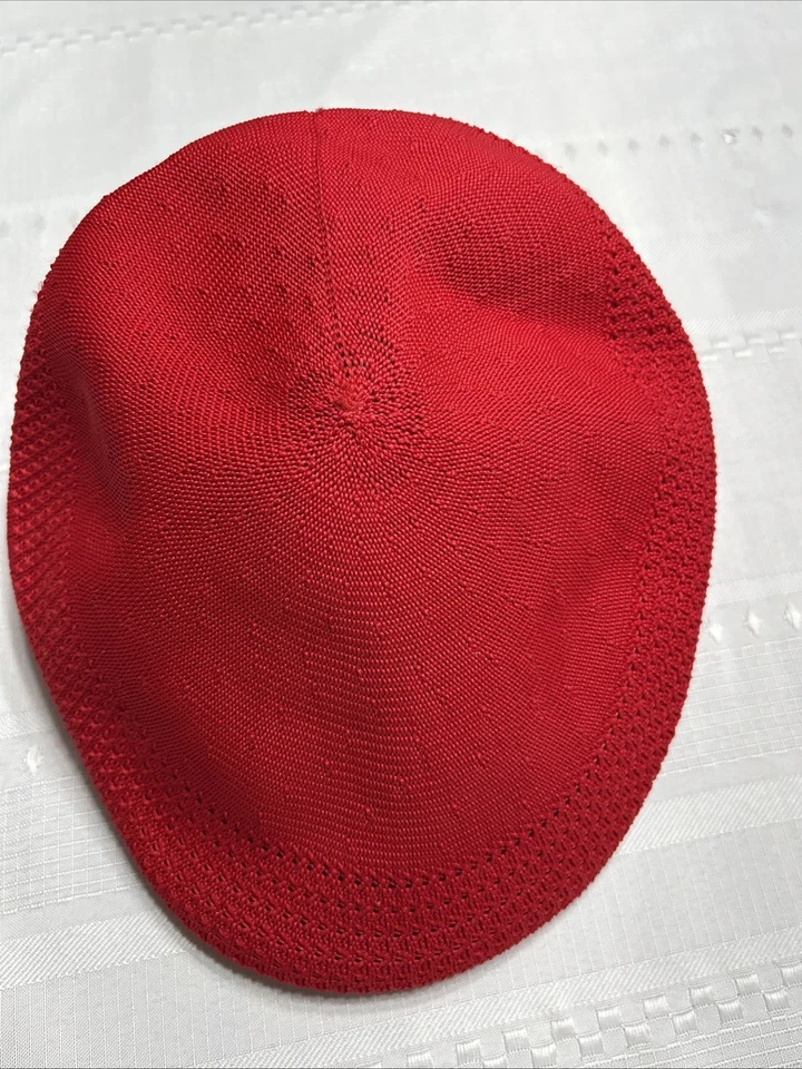Kangol Tropic 507 Ventair Red Knit Hat/Cap K3208HT- Size XL - Image 3 of 4