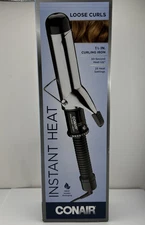 CONAIR Instant Heat Curling Iron 1 1/2 inch for Loose Curls, 30-second heat up