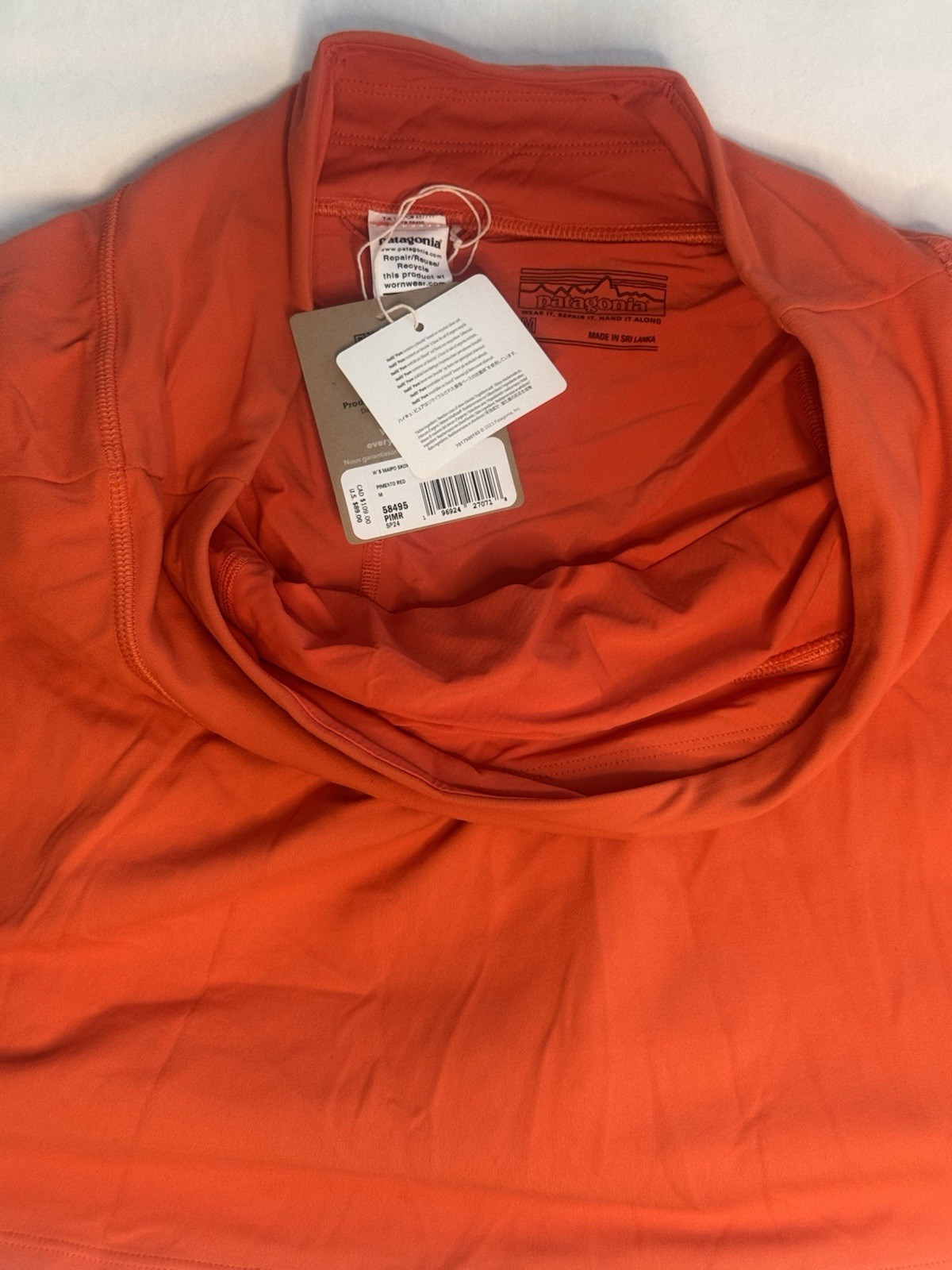 Patagonia Women's Maipo Skort Pimento Red Med Outdoor Liner Free Shipping A35 thumbnail 4