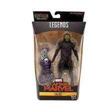Marvel Legends Captain Marvel Talos Figue With BAF Kree Sentry Piece