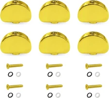 6PCS Metal Big Semicircle Guitar Tuning Pegs Tuners Machine Heads replacement Bu