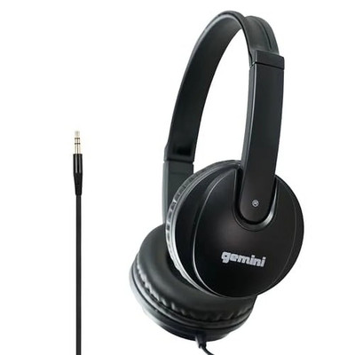 Professional Audio Equipment DJX-200 Headphones, Black