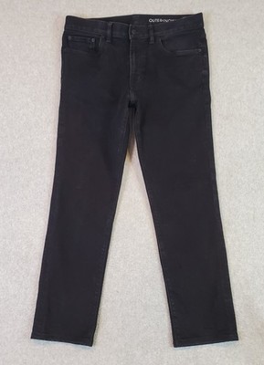 Outerknown Jeans Fits 32X28 (Tag Sz 31X30) Black Ambassador Slim Organic Cotton