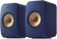 KEF LSX II Wireless HiFi Speaker System (Cobalt Blue), 200 Watts, 54 Hz