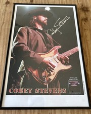 Corey Steven&rsquo;s Autographed Photo Framed! 17&rdquo; X 11&rdquo;.