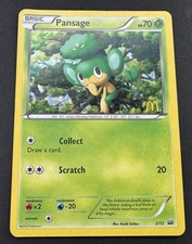 Pansage 2/12 McDonald's Promos Stamped Holo Pokemon Card 2012 MP