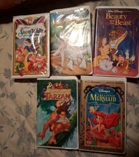 Lot Of 5 Disney movies VHS