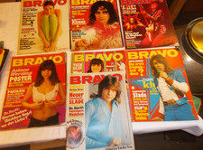 7  Bravo Hefte Nr.   6 , 7 , 8 , 9 , 10 , 11 , 12  von 1973