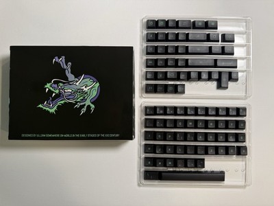 KAT Cyberspace TKL Keycap Set Brand New PBT Dye-Sub Mechanical Keyboard Sold Out