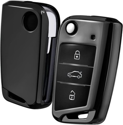 Car Key Case VW, VW Golf 7 Key Case, Key Box Cover for VW Polo, Skoda, Tiguan...