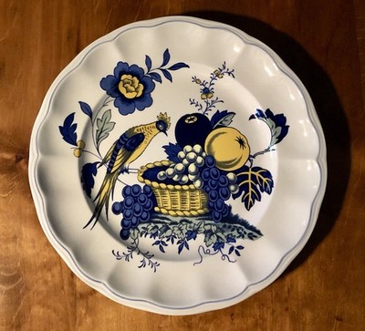 Spode Copeland Blue Bird Brotteller 