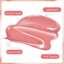 Velvet Liquid Blush 7.5ml , Face Cream Blush , Makeup Weightless Natural-Looking