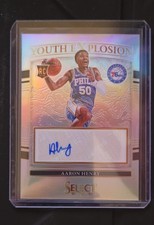 2021-22 Panini Select - Youth Explosion Signatures Aaron Henry #YE-AHY Silver...