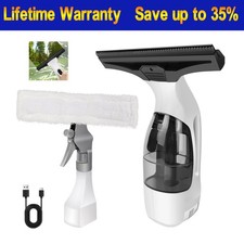 Cordless Window Vac Squeegee Head Streak Free Cleaning Compact Rechargeable