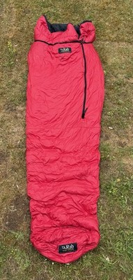 RAB Expedition Schlafsack Gänsedaunen 1100g Füllgewicht Pertex Made In England