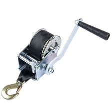 Handseilwinde Seilwinde Hand Winde Bootswinde Anhänger Handwinde 800lbs 5m 50mm