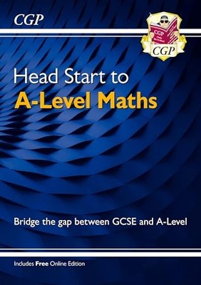 CGP Books - New Head Start to A-Level Maths - Paperback - H245z