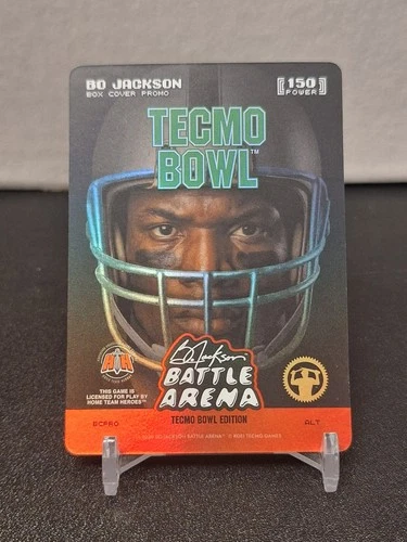 Bo Jackson Battle Arena Tecmo Bowl Box Cover Promo BCPRO 150 Alt [A]