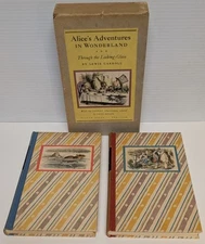 Lewis Carroll Alice's Adventures in Wonderland Through the Looking Glass 1946 HC
