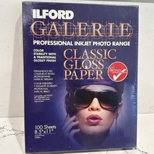 Ilford Galerie Professional Inkjet Classic Gloss Paper - 100 Sheets - 8.5" x 11"