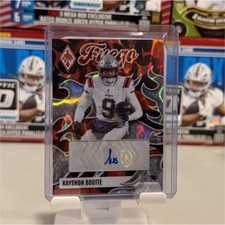 Panini 2025  Fuego Kayshon Boutte Auto Insert Patriots FUS-KBE 49/49