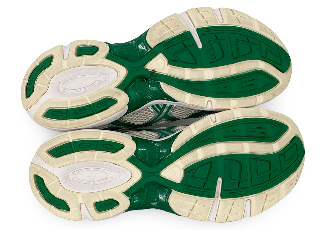 Size 11 - ASICS Gel-1130 Cream Kale 1201A974-100 Pre-Owned thumbnail 2