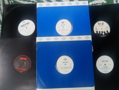 Superb Boy Band NSYNC 6x12'' Vinyl Promo Collection A massive 20 Mixes POP GONE