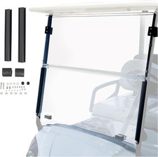 Transparent Windshield for 2007-2016 Yamaha Drive G29 Gas  Electric Models