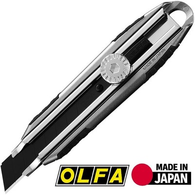 OLFA 230B Metal Hyper PRO L-Type 18mm Utility Knife, Screw Lock, Japan Made