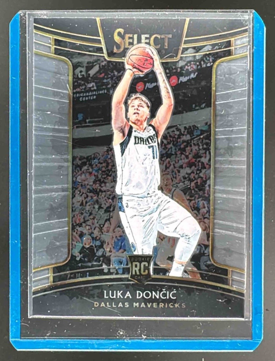 Luka Doncic 2018 Panini Select #25 Rookie RC Concourse
