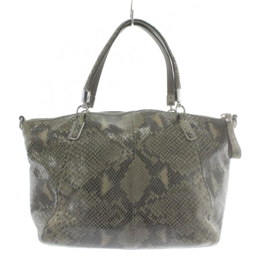 Coach 28087 Madison Embossed Python Small Kelsey … - image 2