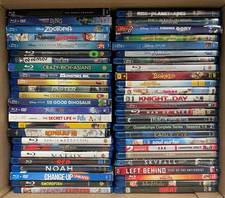 Blu-ray Lot 50 Movies Family Action Comedy Blockbusters Instant Collection