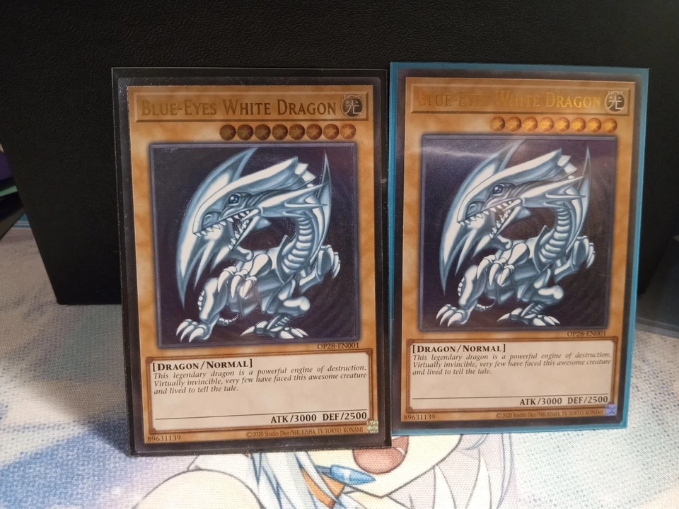 Yu-Gi-Oh! Blue-Eyes White Dragon - OP28-EN001 - NM Ultimate Rare - Image 2 of 4